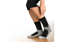 3304004 - Gilofa Sport Energy Socks - Größe 36-38, Farbe "schwarzmeliert"
